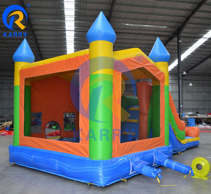 Centro commerciale occasione Moonwalk Rocket House Bouncer gonfiabile con colore personalizzato