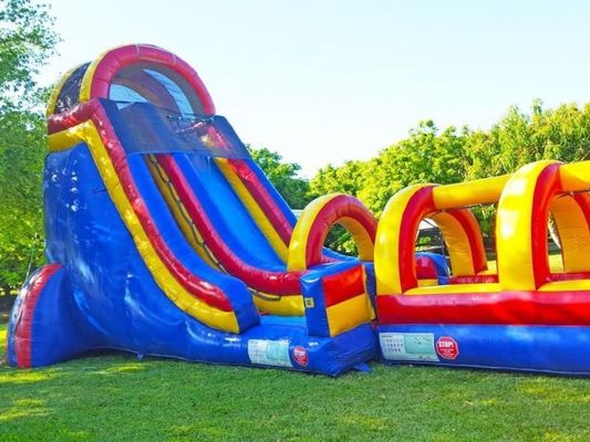 Parco giochi all'aperto Grandi scivoli Parco divertimenti usati Bambini scivolo idraulico in PVC KR-GS610