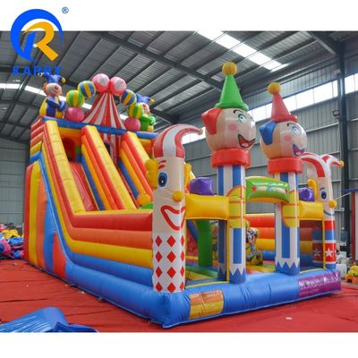 Unisex Kids Castello salta con scivolo d'acqua e telone in PVC Casa gonfiabile salta