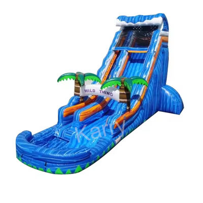 Occasione Commerciale Giochi gonfiabili Marmo Palm Tree Bouncer Slide per giochi all'aperto