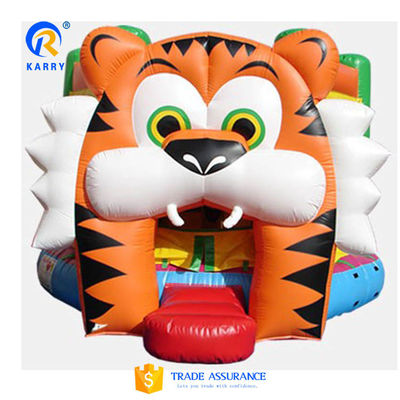 Castello a colori personalizzati Combo Bouncy House Inflatabile Castello Tiger