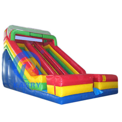 Scivolo d'acqua tropicale gonfiabile con piscina