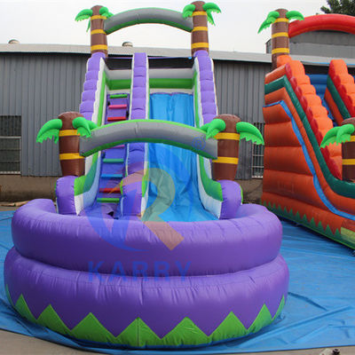Occasione speciale Slide gonfiabile per bambini 17FT H Slide gonfiabile per acquari