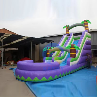 Occasione speciale Slide gonfiabile per bambini 17FT H Slide gonfiabile per acquari
