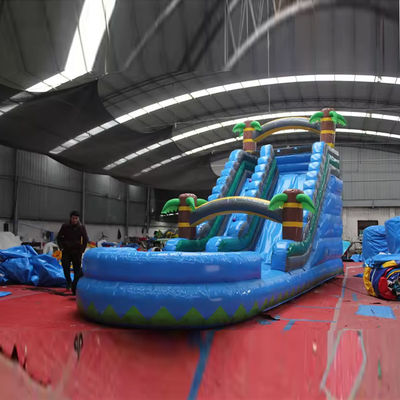 Occasione speciale Slide gonfiabile per bambini 17FT H Slide gonfiabile per acquari
