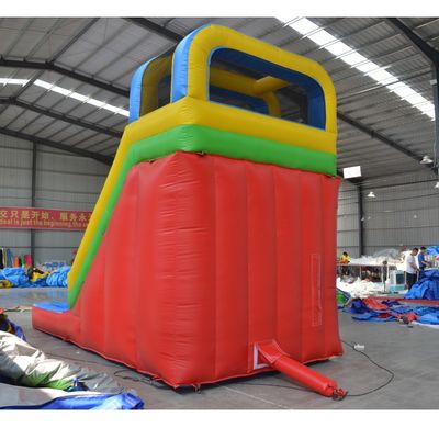 Slide a castello gonfiabile personalizzabile Combo PVC grande slide commerciale a casa rimbalzata