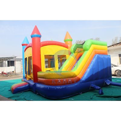 Unisex gonfiabile Bouncer Slide Combo Castello colorato Bounce House per la festa all'aria aperta