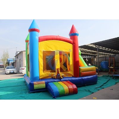 Unisex gonfiabile Bouncer Slide Combo Castello colorato Bounce House per la festa all'aria aperta