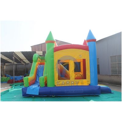 Unisex gonfiabile Bouncer Slide Combo Castello colorato Bounce House per la festa all'aria aperta