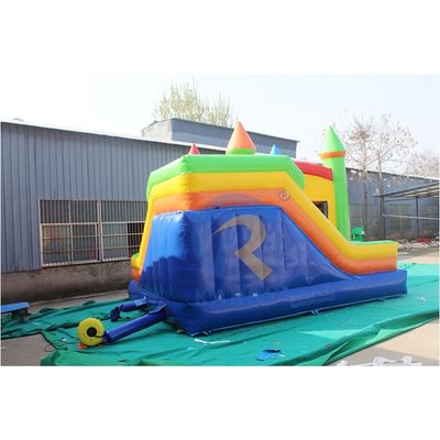 Unisex gonfiabile Bouncer Slide Combo Castello colorato Bounce House per la festa all'aria aperta