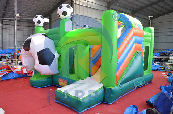 Logo personalizzato accettabile Parco di trampolino gonfiabile per parco giochi all'aria aperta