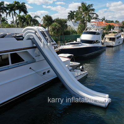 Indoor Outdoor Inflatable Play Water Slide con piscina Il giocattolo d'acqua per yacht definitivo