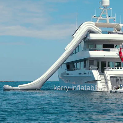 Indoor Outdoor Inflatable Play Water Slide con piscina Il giocattolo d'acqua per yacht definitivo