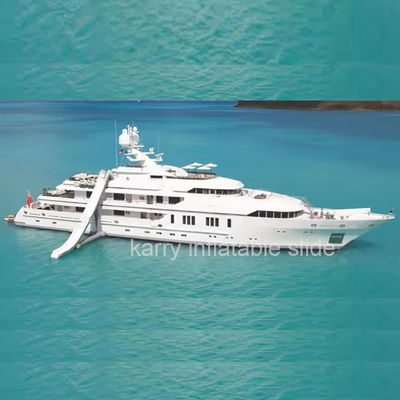 Indoor Outdoor Inflatable Play Water Slide con piscina Il giocattolo d'acqua per yacht definitivo