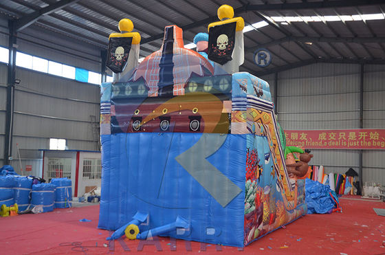 PVC Commerciale gonfiabile Bouncy Castle Slide Fun City Jumper per bambini e adulti