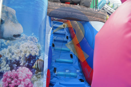 PVC Commerciale gonfiabile Bouncy Castle Slide Fun City Jumper per bambini e adulti