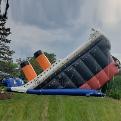 Parco giochi all'aria aperta Unisex Deluxe Titanic Slide gonfiabile