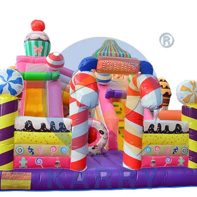 Castello gonfiabile casa rimbalzo scivolo d'acqua combo personalizzato per il gioco dei bambini