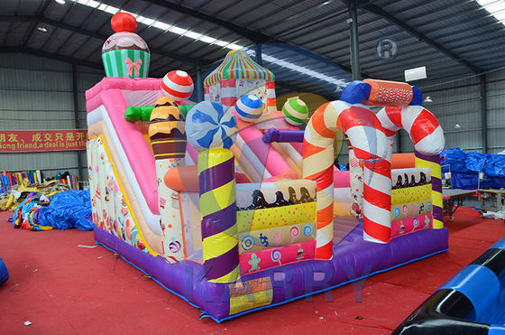 Castello gonfiabile casa rimbalzo scivolo d'acqua combo personalizzato per il gioco dei bambini