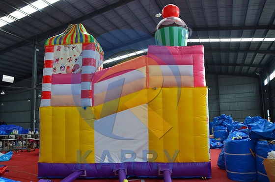 Castello gonfiabile casa rimbalzo scivolo d'acqua combo personalizzato per il gioco dei bambini