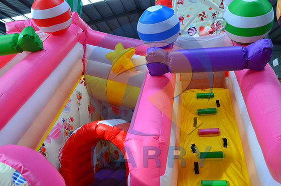 Castello gonfiabile casa rimbalzo scivolo d'acqua combo personalizzato per il gioco dei bambini