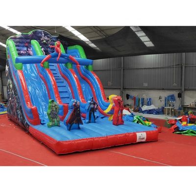5-10 Capacità passeggeri Doppia corsia Slide secco gonfiabile KRS 00-500kg