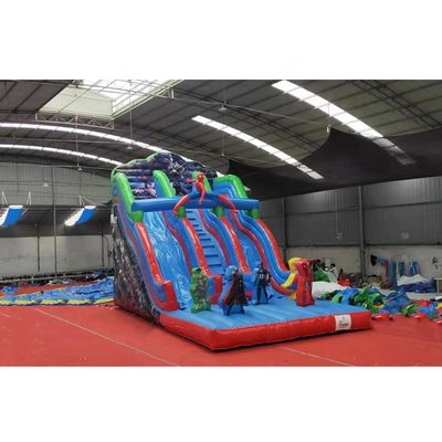5-10 Capacità passeggeri Doppia corsia Slide secco gonfiabile KRS 00-500kg