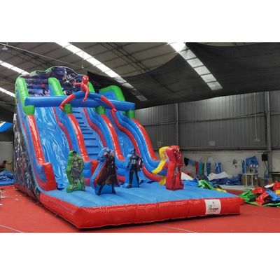 5-10 Capacità passeggeri Doppia corsia Slide secco gonfiabile KRS 00-500kg