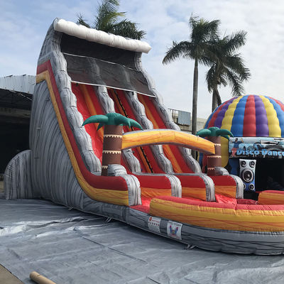 Slide d'acqua gonfiabili in cortile con accessori per piscina e riparazione Capacità massima &gt; 500 kg