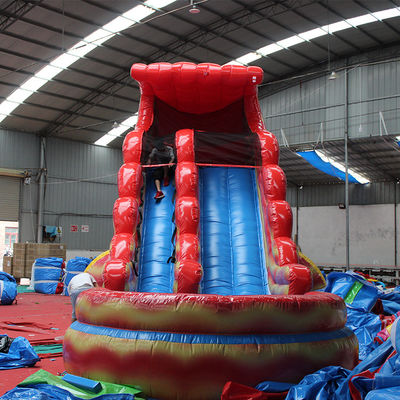 EN71/EN14960/CE Centrale di gioco inflatabile per bambini ad acqua per esterni