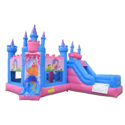 Salto a castello da festa da principessa Moonwalk gonfiabile Bouncer per divertimento attivo