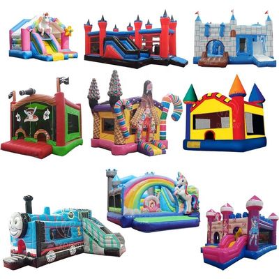 Kit di riparazione della casetta di Thunder Water Slide e Purple Bounce House inclusi per una facile manutenzione