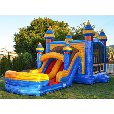 Commercial Grade gonfiabile salto salto con due diapositive bagnato secco soffiatore incluso Unisex