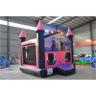 Modulo con slide bounce house per spedizioni via mare aereo espresso e trapani in PVC da 0,55 mm