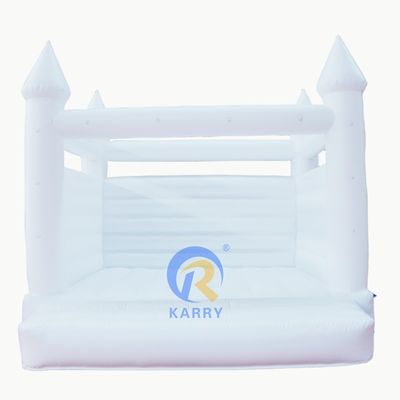 Caratteristiche PORTABLE Castello gonfiabile bianco per matrimoni per esigenze personalizzate