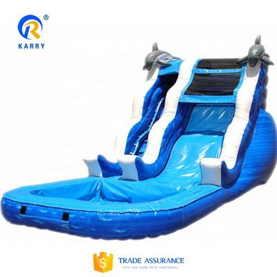 Bouncy Castle Water Slide Crocodile Creek Piscina gonfiabile e castello di salto in scivolo