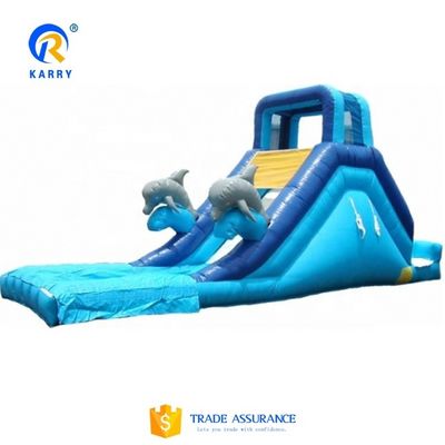 Bouncy Castle Water Slide Crocodile Creek Piscina gonfiabile e castello di salto in scivolo