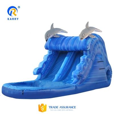 Bouncy Castle Water Slide Crocodile Creek Piscina gonfiabile e castello di salto in scivolo