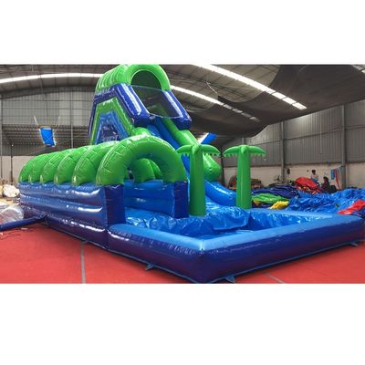5*11*6m Slide idraulico gonfiabile Combo Bouncer con piscina e scala