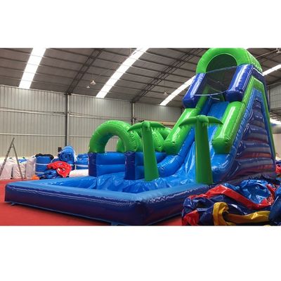5*11*6m Slide idraulico gonfiabile Combo Bouncer con piscina e scala