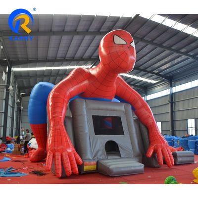 14 anni di Spiderman Bouncer gonfiabile Castello saltante con scivolo d'acqua