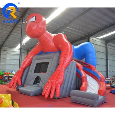 14 anni di Spiderman Bouncer gonfiabile Castello saltante con scivolo d'acqua