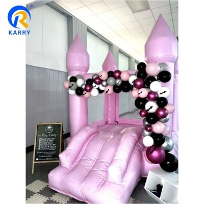 Genere Unisex Portatile Custom Wedding Rosa gonfiabile Bounce Castle Bambino Bouncer
