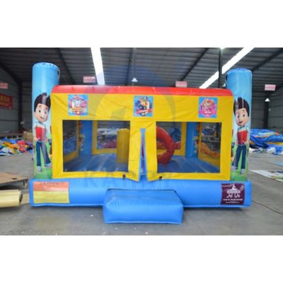 PORTABLE PVC divertimento per bambini trampolino gonfiabile castello gonfiabile con scivoli