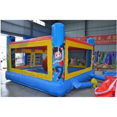 PORTABLE PVC divertimento per bambini trampolino gonfiabile castello gonfiabile con scivoli