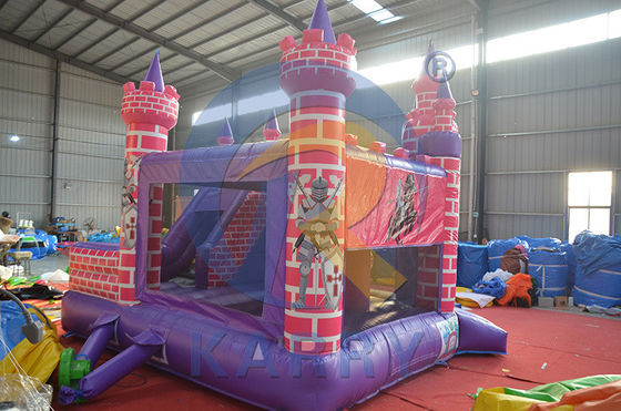 Casa gonfiabile unisex Princess Knight Bounce con kit di riparazione e scivolo incluso