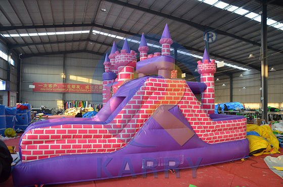 Casa gonfiabile unisex Princess Knight Bounce con kit di riparazione e scivolo incluso