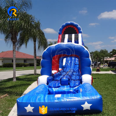 Commerciale gonfiabile scivolo asciutto o d'acqua per l'estate Parco acquatico Bambini piscina divertimento