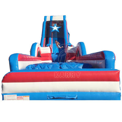 Commerciale gonfiabile scivolo asciutto o d'acqua per l'estate Parco acquatico Bambini piscina divertimento
