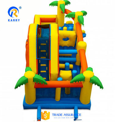 Capacità massima 100-500 kg Long Slide commerciale con piscina Slide idraulico gonfiabile Perfetto